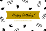 Gift card design